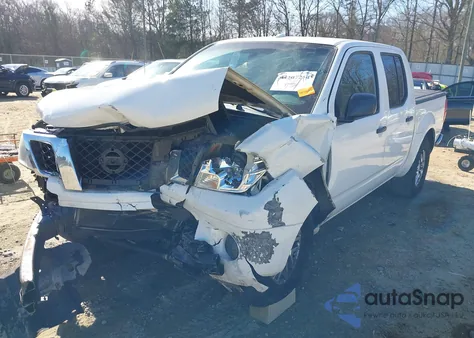 2017 Nissan Frontier Sv z USA, uszkodzony, nr VIN 1N6AD0ER2HN720301